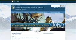 Desktop Screenshot of labor.alaska.gov