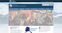 Desktop Screenshot of ltgov.alaska.gov