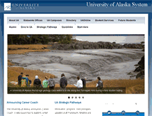 Tablet Screenshot of alaska.edu