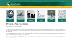 Desktop Screenshot of iser.uaa.alaska.edu