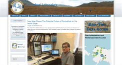 Desktop Screenshot of permafrost.gi.alaska.edu