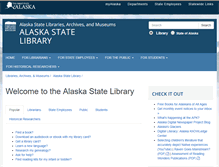 Tablet Screenshot of library.alaska.gov