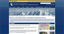 Desktop Screenshot of dggs.alaska.gov