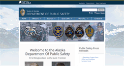 Desktop Screenshot of dps.alaska.gov