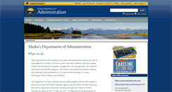 Desktop Screenshot of doa.alaska.gov