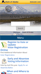 Mobile Screenshot of elections.alaska.gov